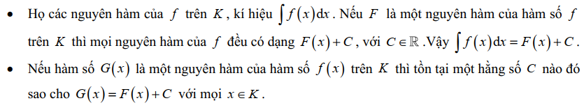 Nguyên hàm là gì?